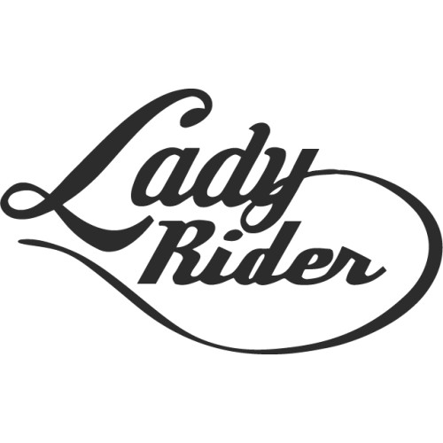 Lady Rider II samolepka